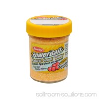 Berkley PowerBait Natural Glitter Trout Dough Bait Salmon Egg Scent/Flavor, Salmon Peach   553146530